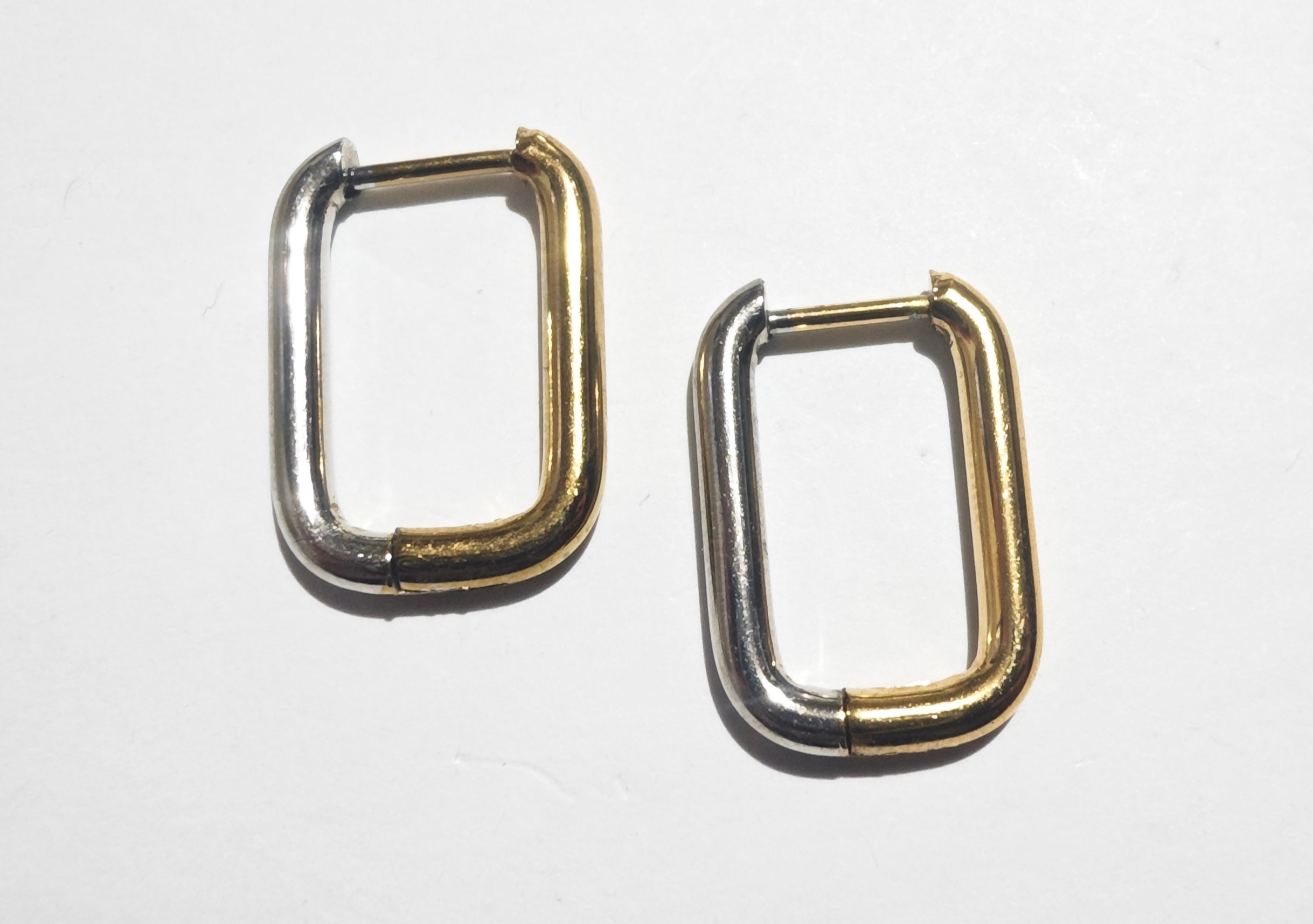 Arracada rectangular combinada